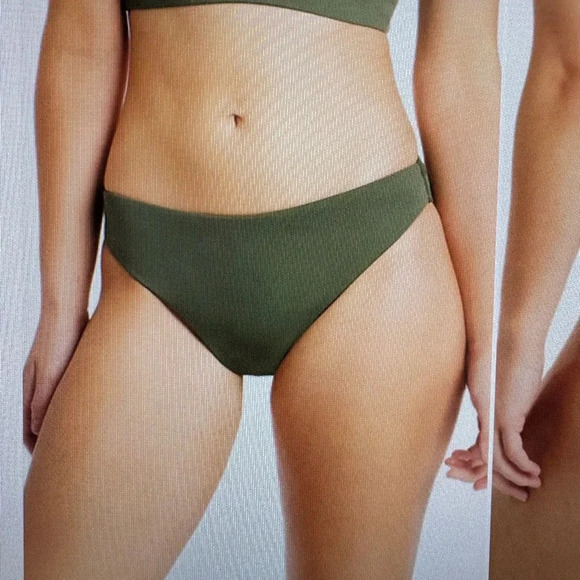 Sea Level Cross Front D- & DD-Cup Molded Underwire Bikini Top With Bottoms SZ 4 - Picture 2 of 5